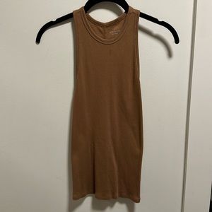 Everlane Supima Micro Rib Racerback Tank